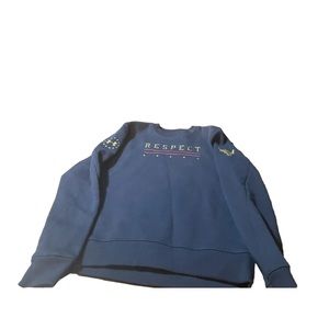 Under Armour Women’s Blue Dwayne Johnson The Rock Bull Sweatshirt Small